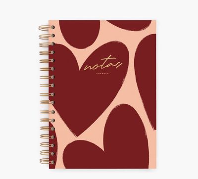 Cuaderno Charuca - Love in red