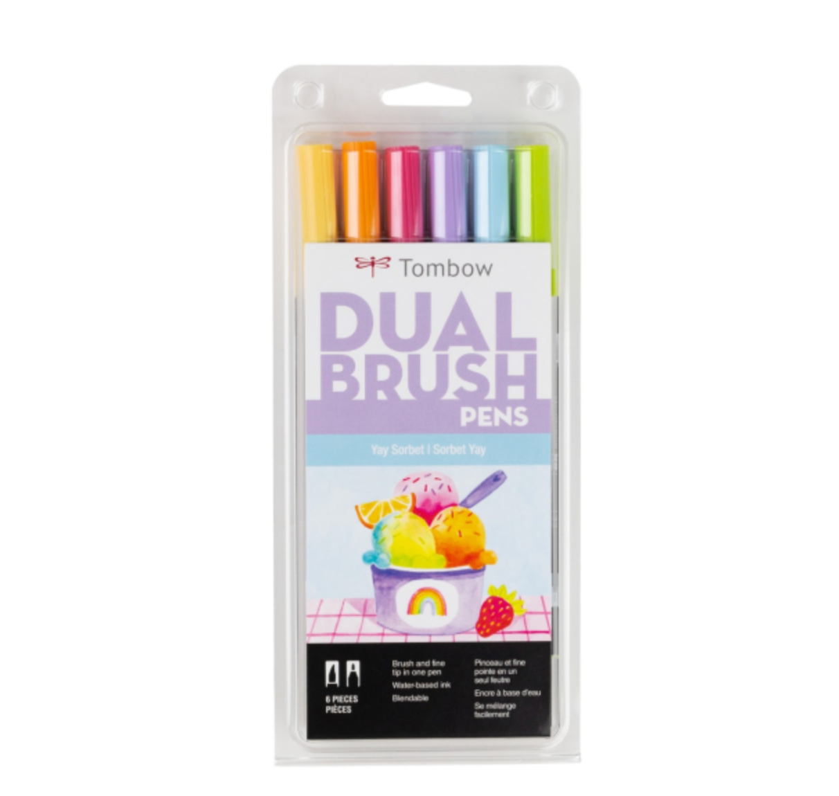 Tombow Dual 6 Yay Sorbet