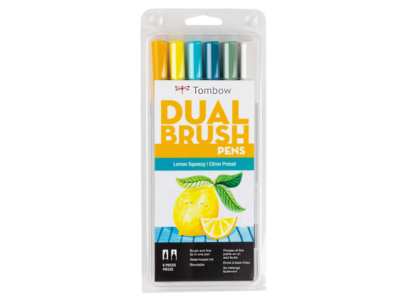 Tombow Dual 6 Lemon Squeezy