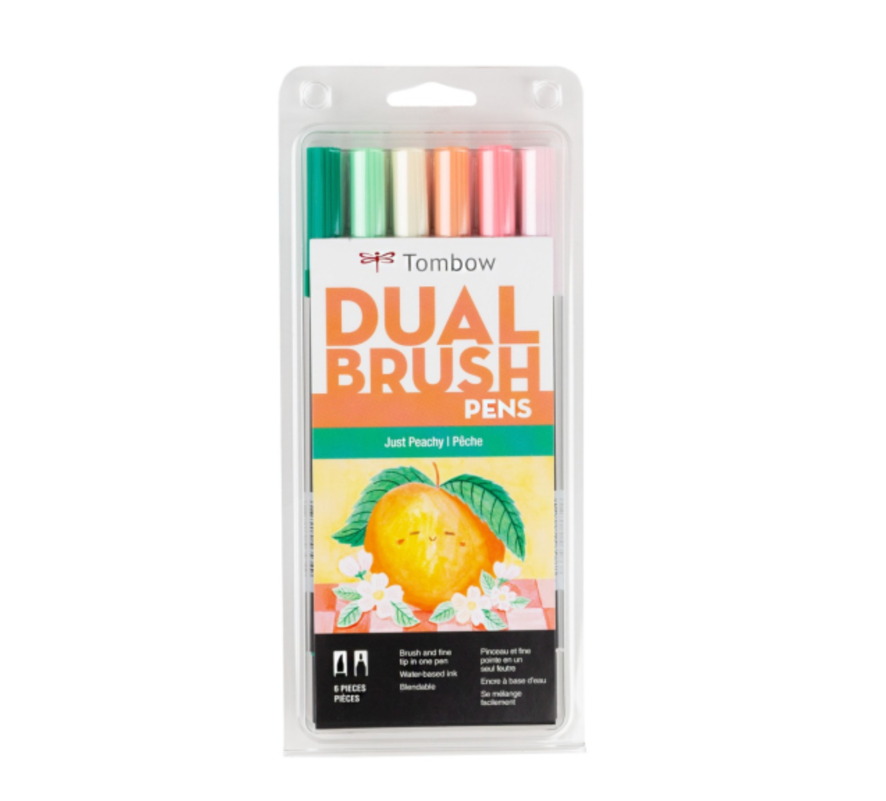 Tombow Dual 6 just Peachy