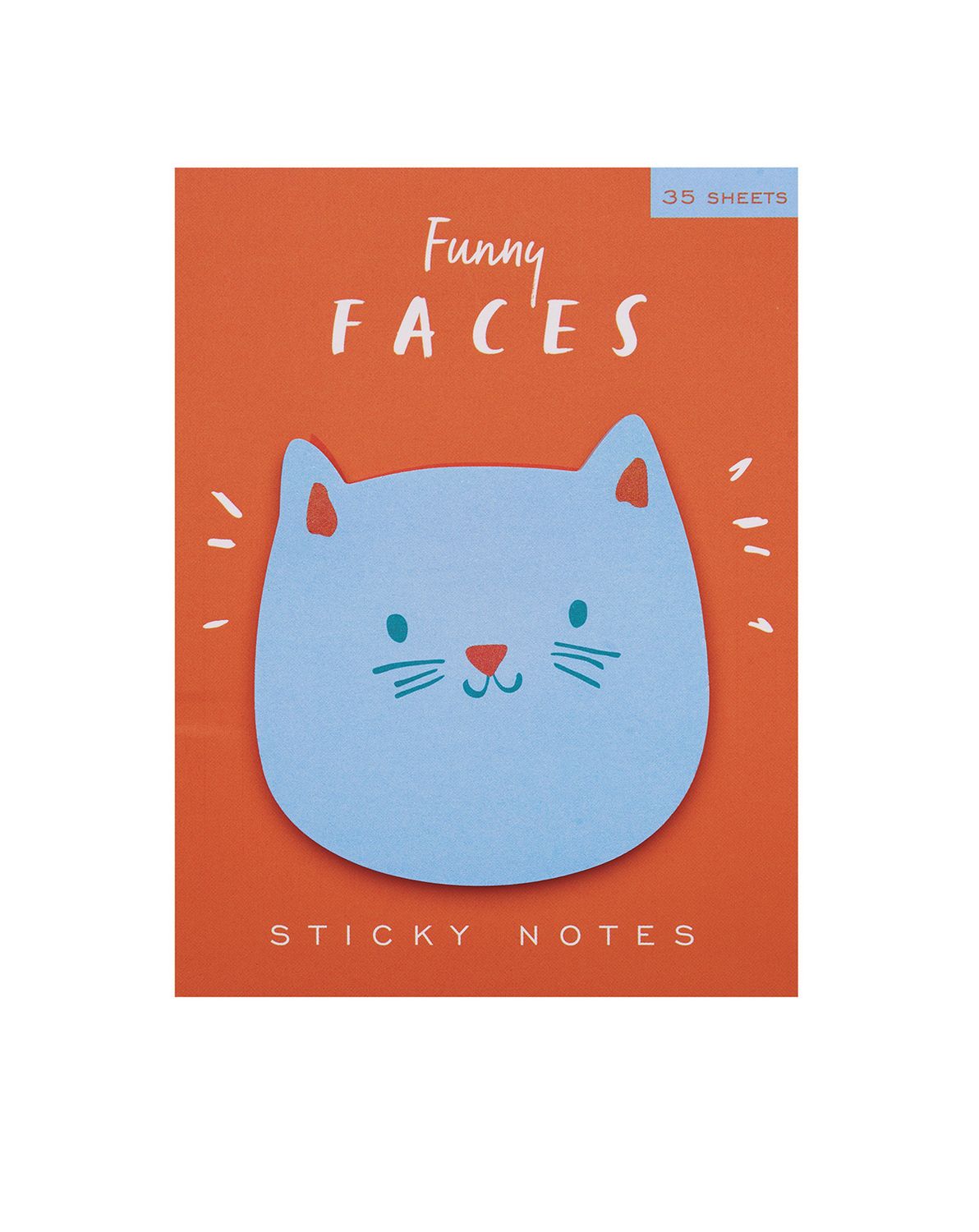 Funny Faces Sticky notes - Cat