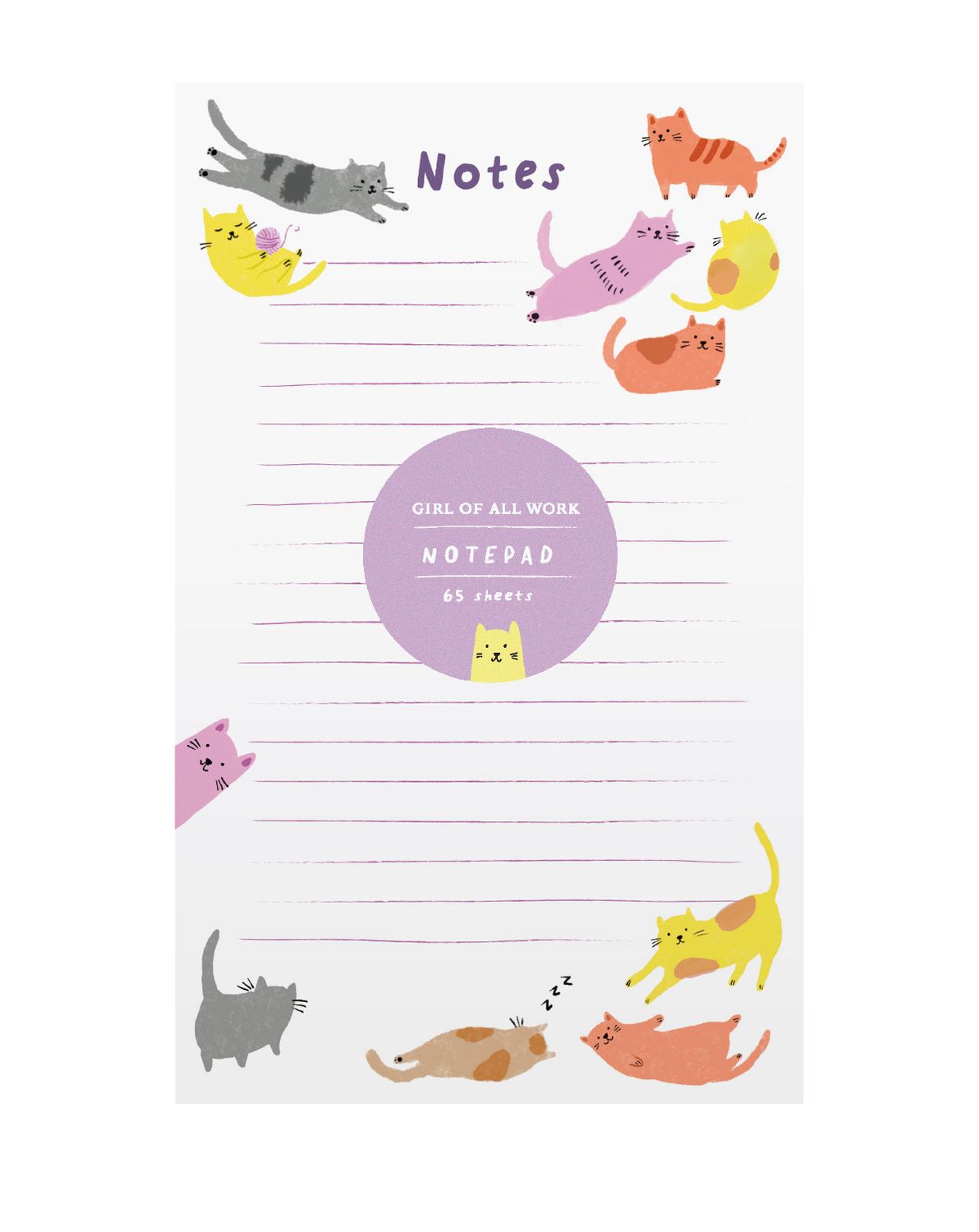 Note Pad - Cats