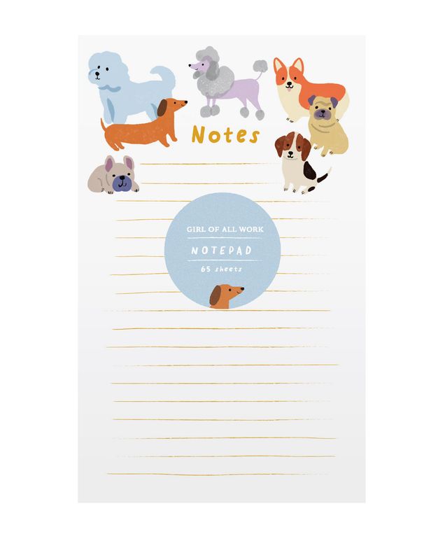 Note Pad - Dogs