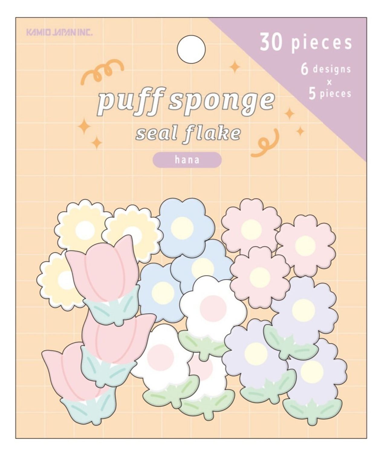 Kamio Japan puff Stickers- Hana