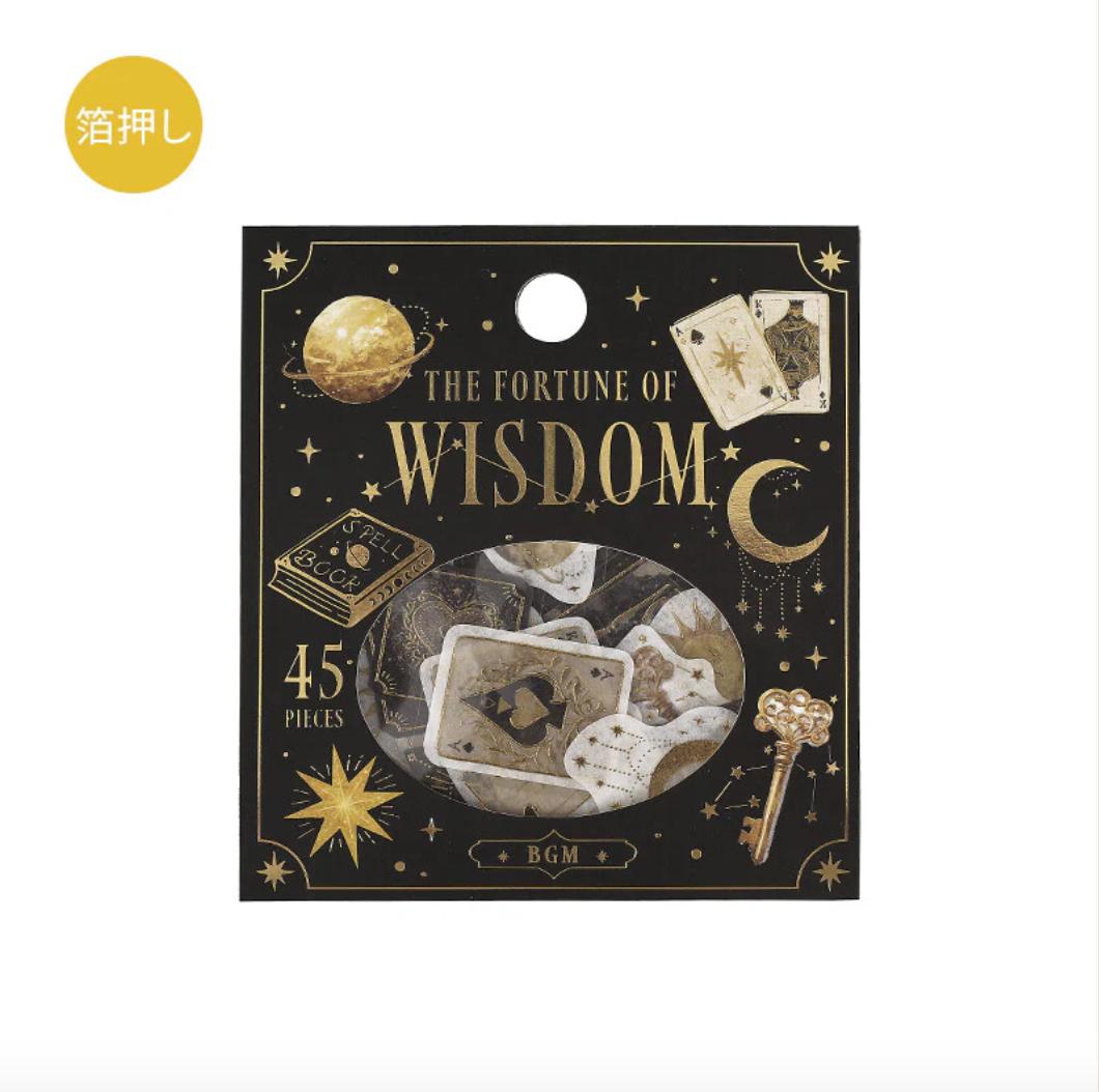 BGM washi Stickers - Widsom
