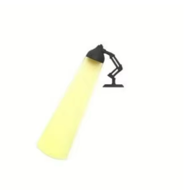 Lampara negro Bookmark