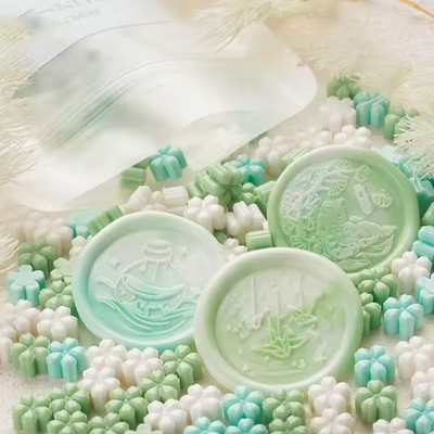 Pastillas de cera - Verdes