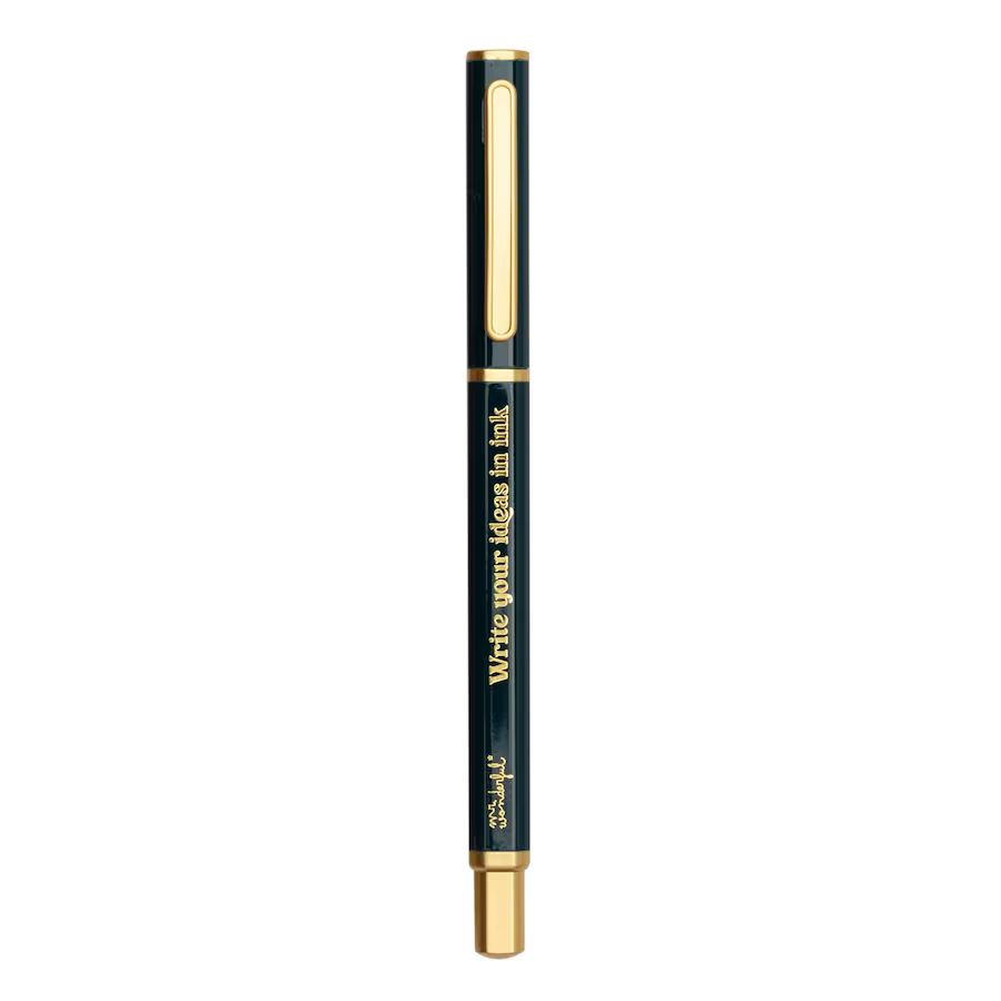 Boli Mr Wonderful: Write your ideas in ink.