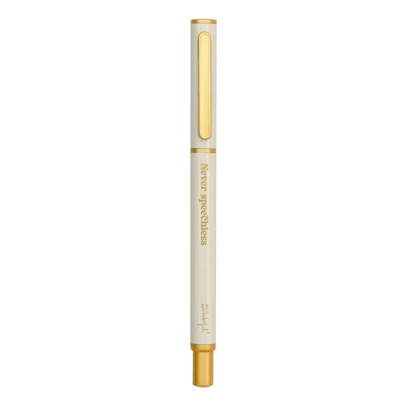 Boli Mr Wonderful: Pen - Never speechless.