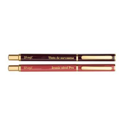 Set de 2 bolis para poner sobre el papel ideas de 10
