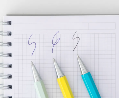 Set de 3 bolis para escribir y sonar a todo color