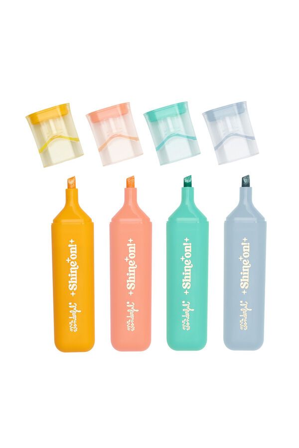 Set de 4 relatadores con glitter - Shine on!