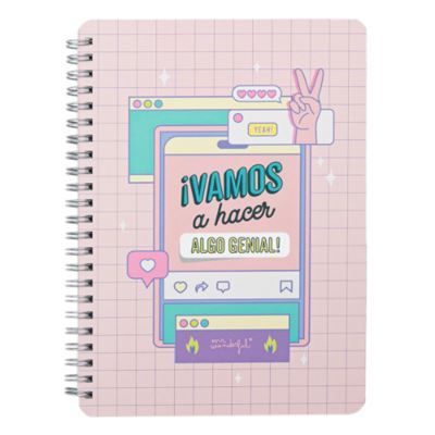 Libreta A5 Vamos a hacer algo  genial