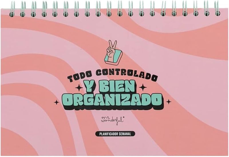 Planificador semanal - Todo controlado y bien organizado