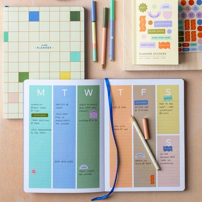 Kikkerland - Inkerie Undated Weekly Planner