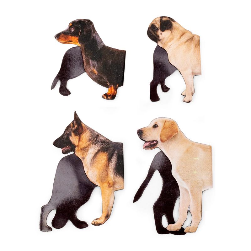 Kikkerland - Separador de libro magnético perros