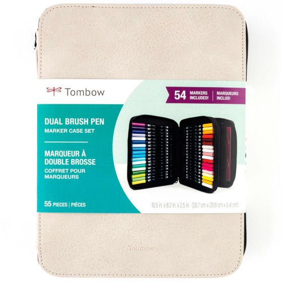 Tombow Dual 54 - Oyster Marker Storage Case