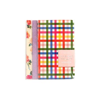 Set de 3 libretas - Coming Up Roses