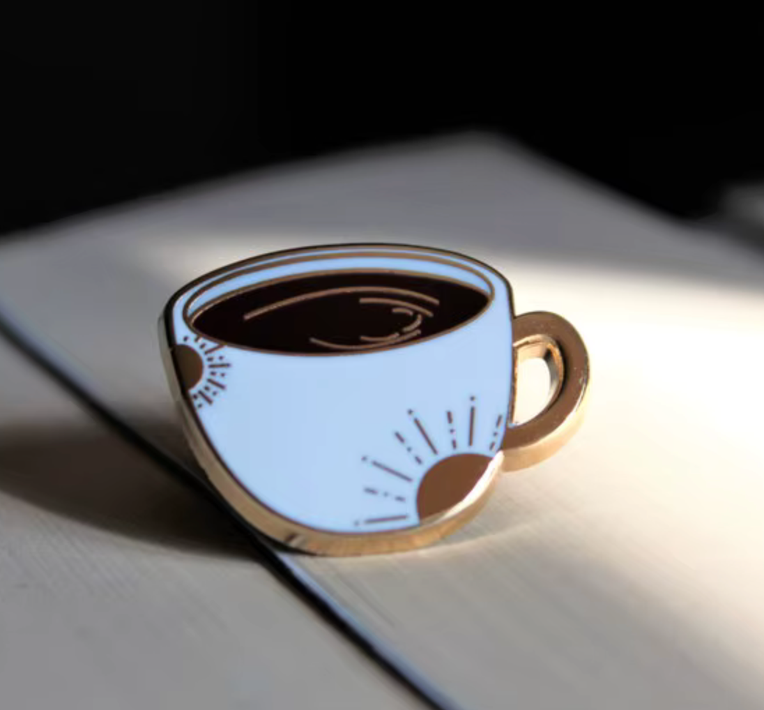 Pin White Cup