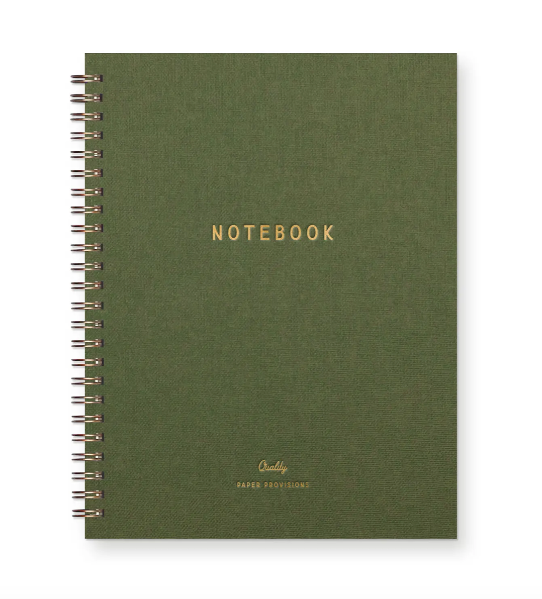 Signature Notebook Journal Forest Green