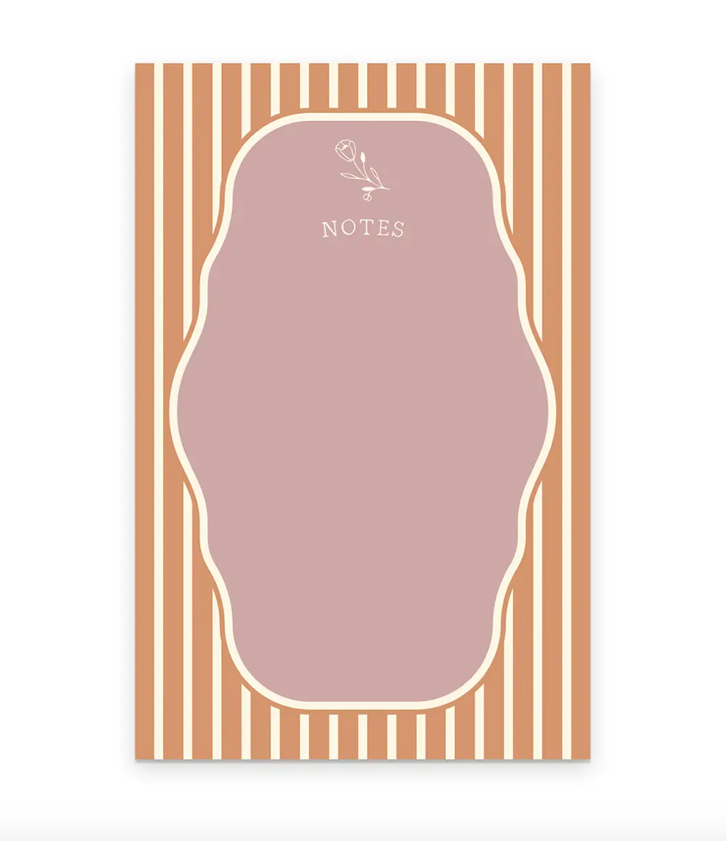 Notepad Framed Floral