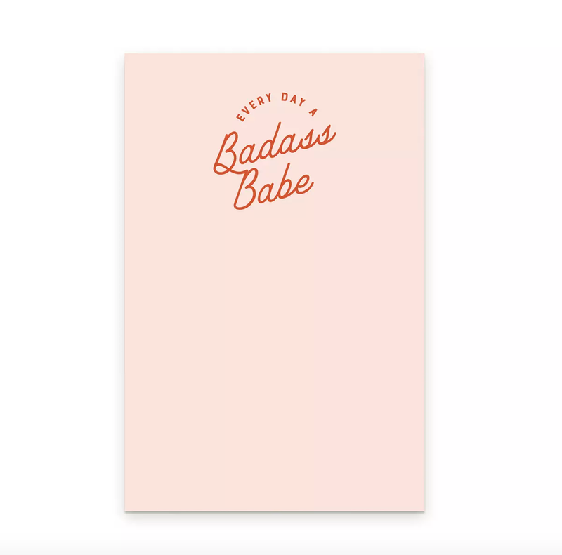 Notepad Badass Babe