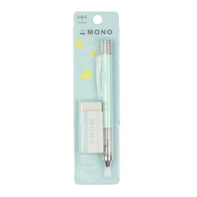 Mechanical Pencil + Eraser Mint Green