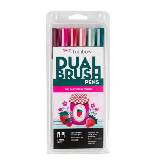 Tombow Dual 6 Very Berry