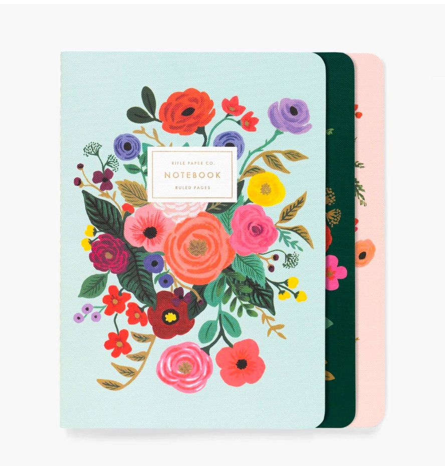 Set 3 Cuadernos - Garden Party