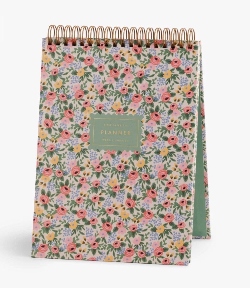 Desktop Weekly Planner - Rosa