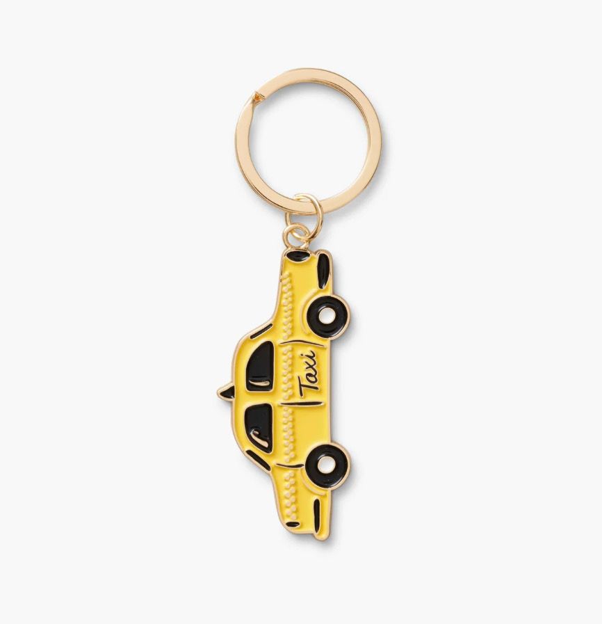 Enamel Keychain New York