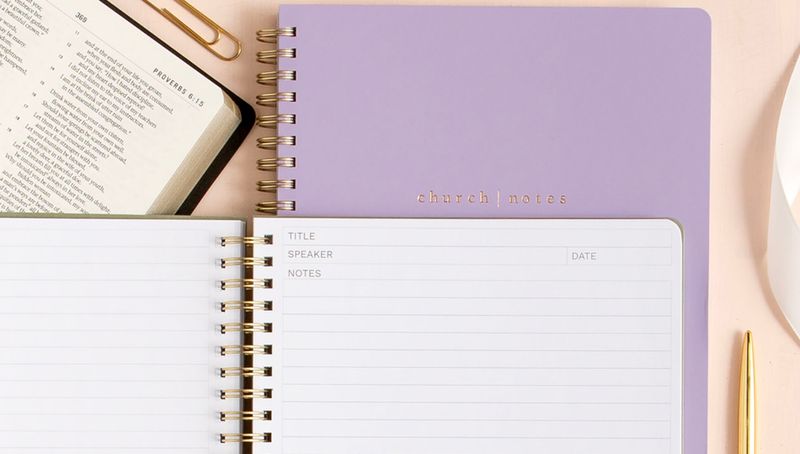 Church Notes - Lilac