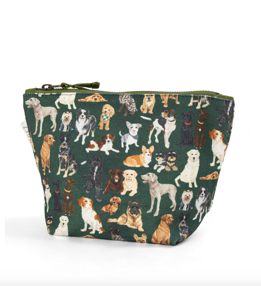 Furry friends dog canvas