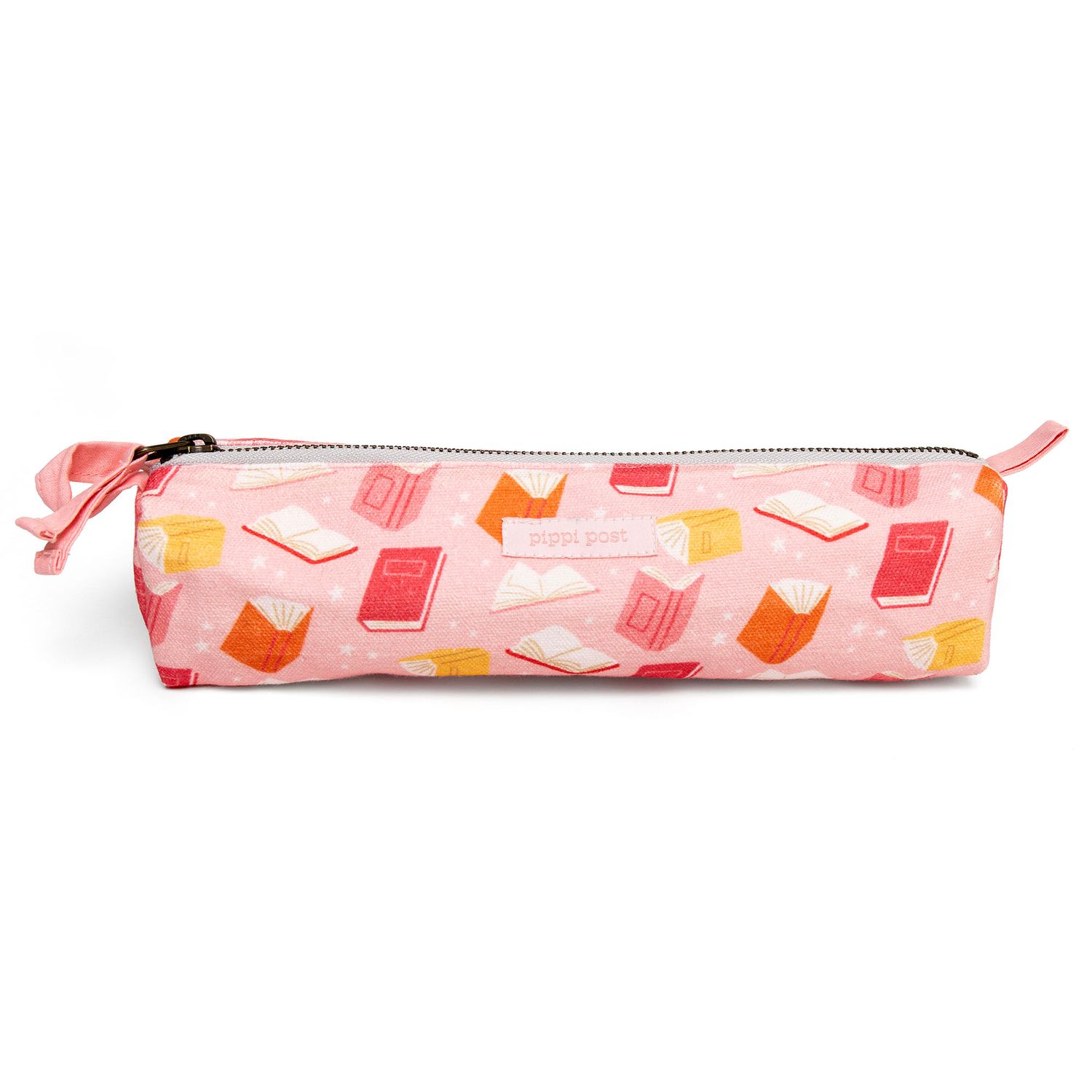 Floating books pencil pouch