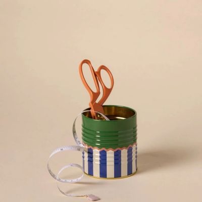 Storage tin - A dopo Solid &amp; Striped