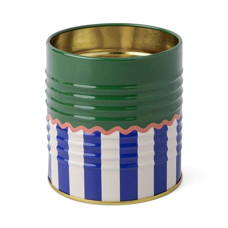 Storage tin - A dopo Solid &amp; Striped