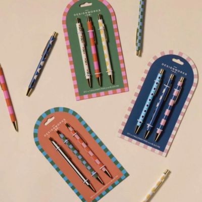 Dopo set of 3 pens Eye Moon &amp; Stripes