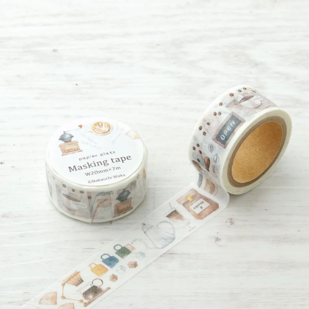 Washi tape - Nakauchi Waka coffee