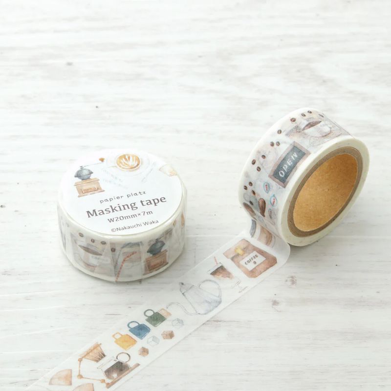 Washi tape - Nakauchi Waka coffee