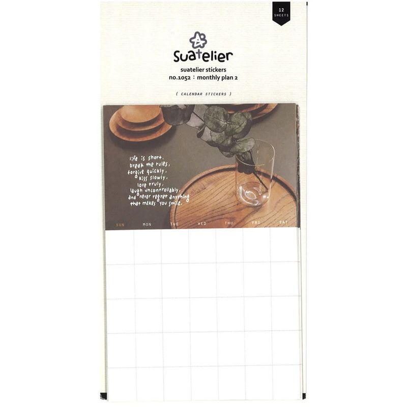 monthly plan Calender Sticker 2