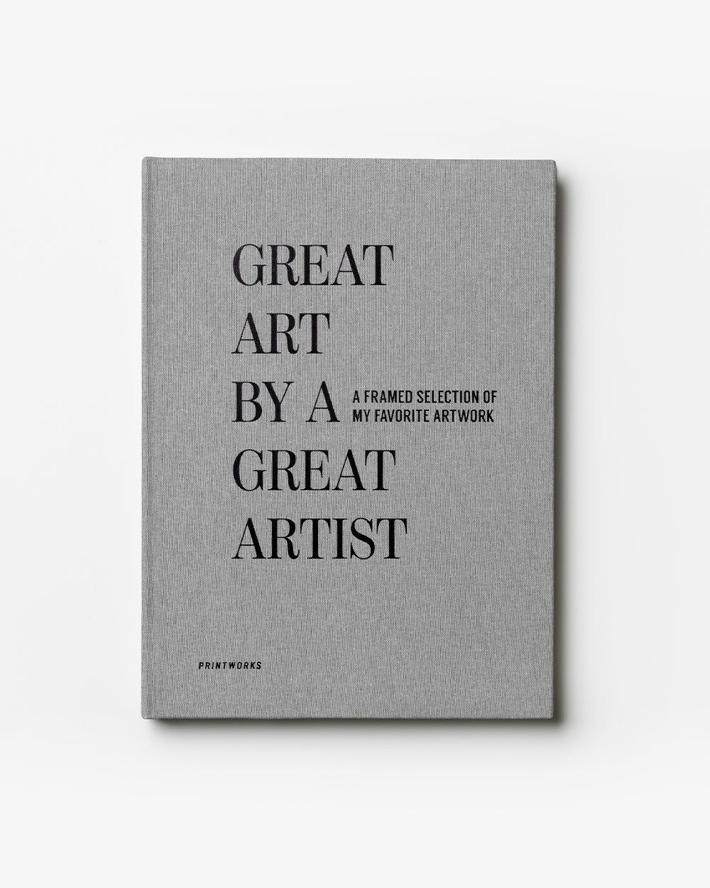Frame book - Great Art. Grey