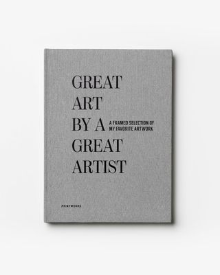 Frame book - Great Art. Grey