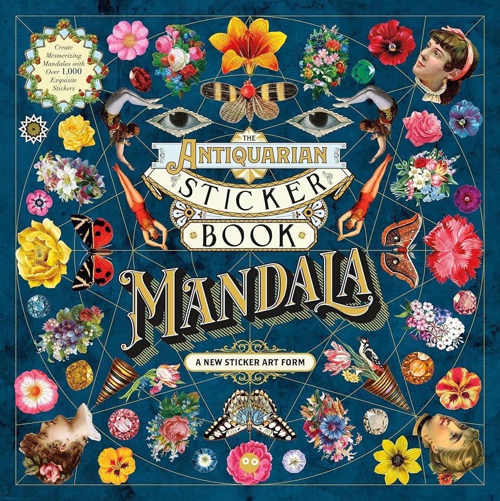 The Antiquarian Stickers book - Mandala