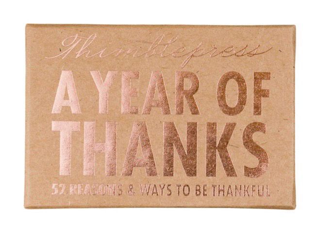 Year Of Thanks Cards