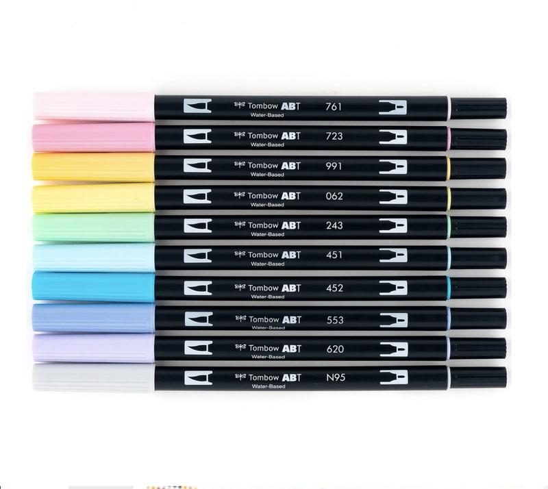 Tombow Dual 10 Pastel