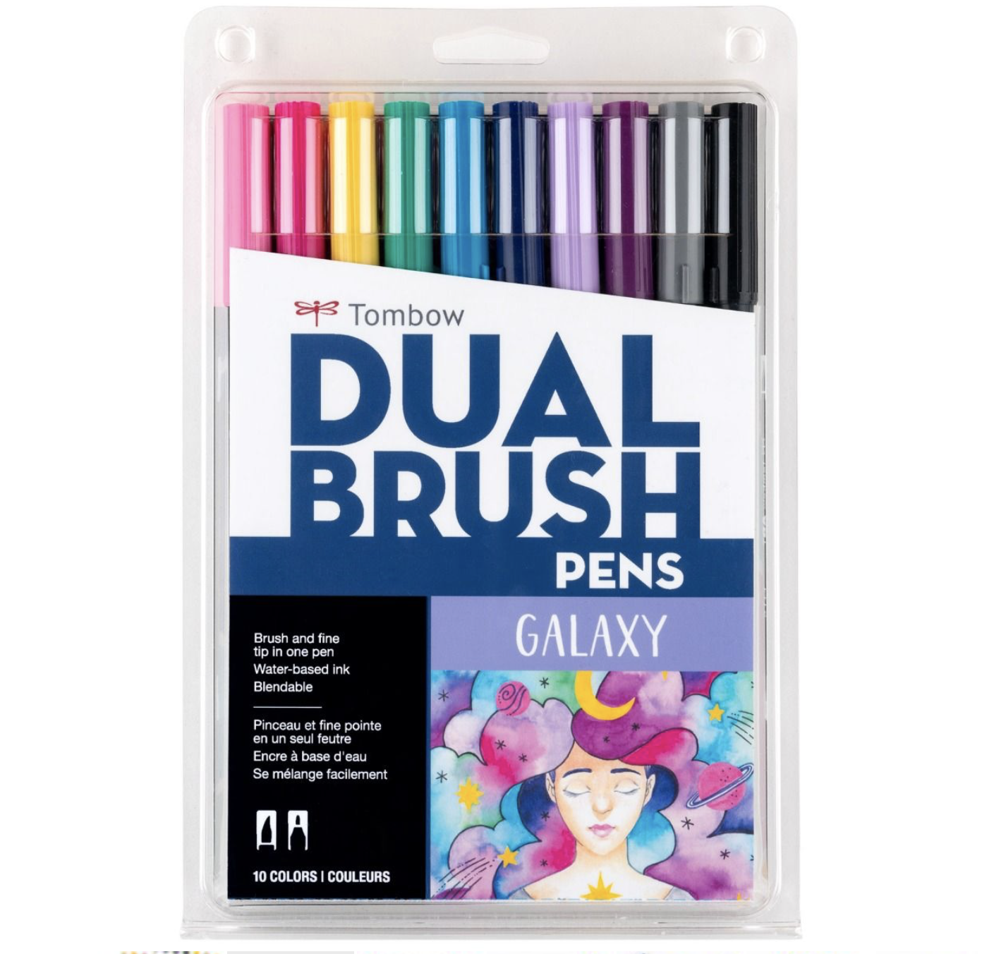 Tombow Dual 10 Galaxy