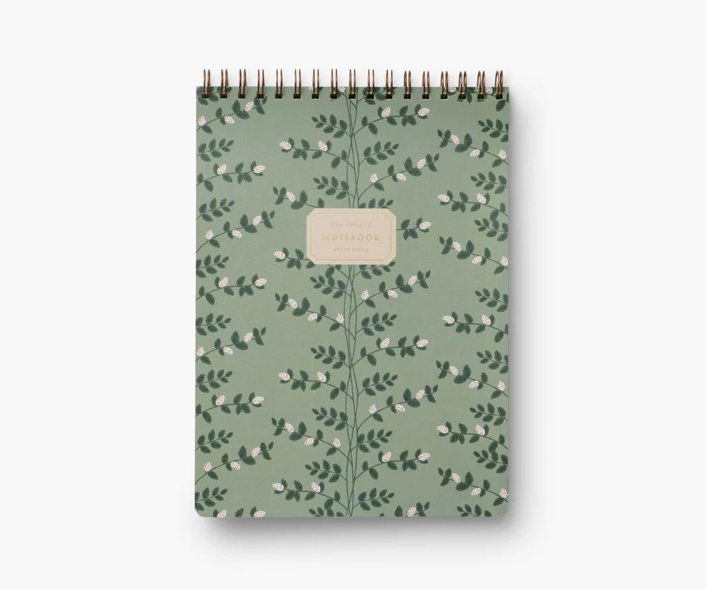 Top Spiral Notebook - Climbing Vines