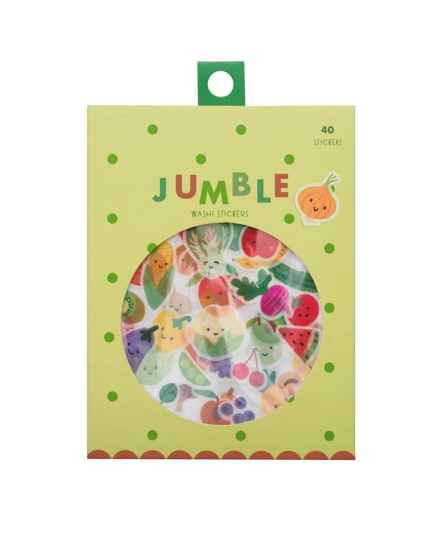Jumble Washi Stickers - Fresh picks