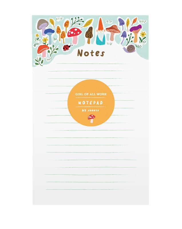 Notepad Mushroom