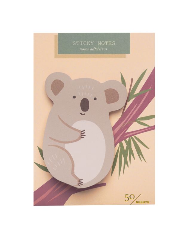 Die Cut Sticky notes - Koala
